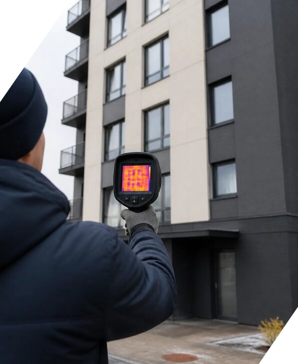 Тепловизионное обследование зданий в Электростали от 5065 р. | ЭкспертизаРоссия