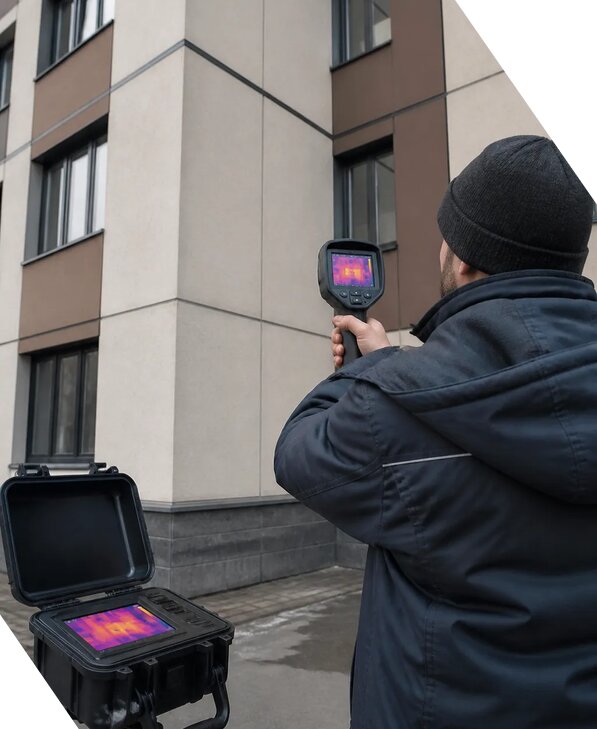 Тепловизионное обследование зданий и сооружений в Электростали